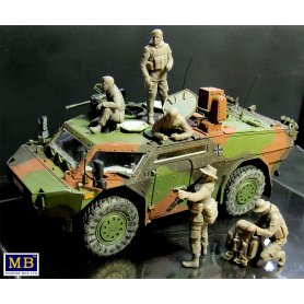 MB 35195 Bundeswehr. Military men.Present day