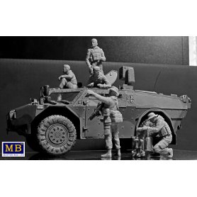MB 35195 Bundeswehr. Military men.Present day
