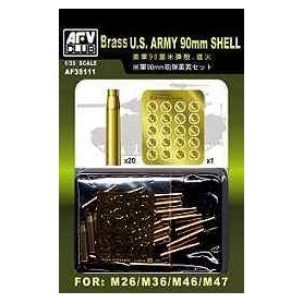 Afv Club 35111 1/35 90mm Shell Set Accesories