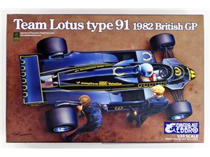 EBBRO 1:20 Team Lotus Type 91 1982