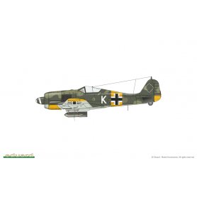 Eduard 1:72 Focke Wulf Fw-190A GRUN HERZ | DUAL COMBO |