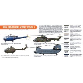 Hataka ORANGE-LINE Zestaw farb ROYAL NETHERLANDS AF / cz.1