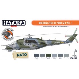Hataka ORANGE-LINE Zestaw farb MODERN CZECH AF / cz.1