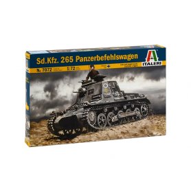 Italeri 7072 Sd.Kfz.265 Panzerbefehlsw 1/72