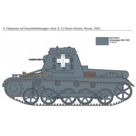 Italeri 7072 Sd.Kfz.265 Panzerbefehlsw 1/72