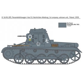 Italeri 7072 Sd.Kfz.265 Panzerbefehlsw 1/72