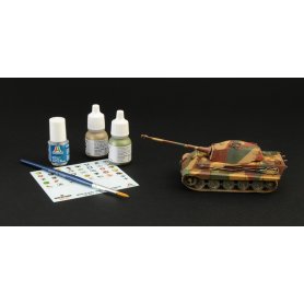Italeri 1:72 Pz.Kpfw.VI King Tiger | Modelset | z farbami |