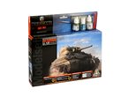 Italeri 1:72 M4 Sherman - WORLD OF TANKS - MODEL SET - w/paints 
