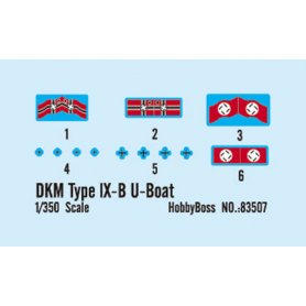 Hobby Boss 83507 1/350 Dkm Type Lx-B U-Boat