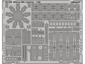 Eduard 48929 Walrus Mk.I exterior - Airfix