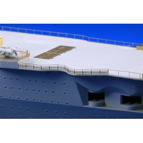 Eduard DKM Graf Zeppelin railings nets pt.4 TRUMPETER