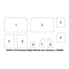 Trumpeter 1:35 Terminal High Altitude Area Defence THAAD