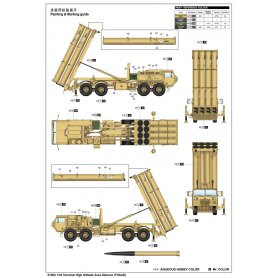 Trumpeter 1:35 Terminal High Altitude Area Defence THAAD