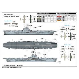 Trumpeter 1:700 HMS Ark Royal 1939