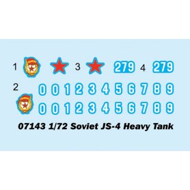 Trumpeter 07143 Soviet IS-4 Heavy Tank