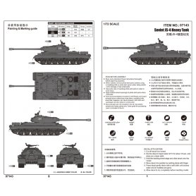 Trumpeter 07143 Soviet IS-4 Heavy Tank