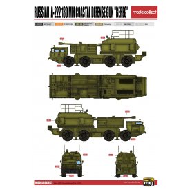 Modelcollect UA72051 130mm coas. defence gun A-222