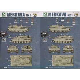 Takom 2078 1/35 Israeli Main Tank Merkava 1