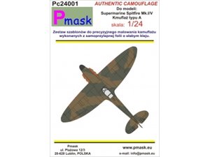 Pmask Pc24001 Spitfire Mk.I/V Typ A - Kamuflaż