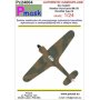 Pmask 1:24 Kamuflaż do Hawker Hurricane Typ B