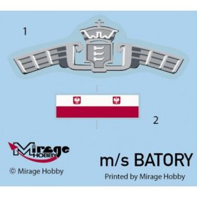 Mirage M/S Batory Troop Transport-Attack Ship Operation Husky, July 1943