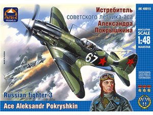 Ark Models 48015 Mikoyan-Gurevich 3 Ace Pokryshkin