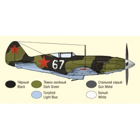 Ark Models 48015 Mikoyan-Gurevich 3 Ace Pokryshkin