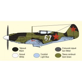 Ark Models 48015 Mikoyan-Gurevich 3 Ace Pokryshkin