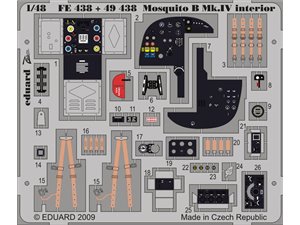 Eduard Mosquito B Mk.IV interior S.A. REVELL
