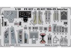 Eduard 1:48 Cockpit elements for MiG-29 Fulcrum / Great Wall Hobby 