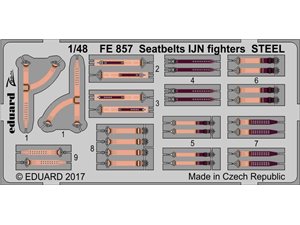 Eduard Seatbelts IJN fighters STEEL