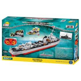 Cobi Small Army 4807 ORP Błyskawica 680 klocków