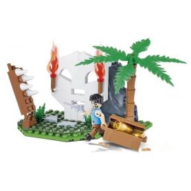 Cobi PIRATES Wyspa Czaszki / 100 klocków