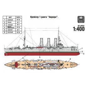 Ark Models 40014 1/400 "Aurora" Russian Navy