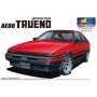 Aoshima 1:24 Toyota AE86 Trueno PREPAINTED Red