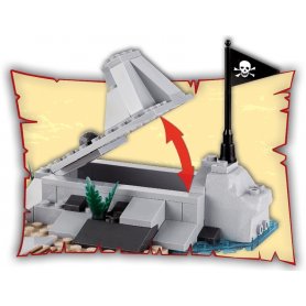 Cobi Pirates 6013 Treasure Island 160 Kl.