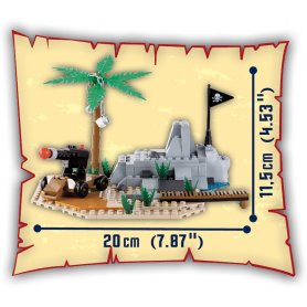 Cobi Pirates 6013 Treasure Island 160 Kl.