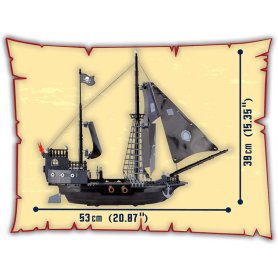 Cobi PIRATES Stetek piracki / 400 klocków