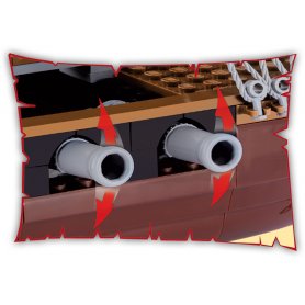 Cobi PIRATES Statek Królewski / 350 klocków