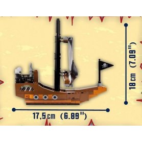 Cobi Pirates 6019 Jack'S Pirate Ship 140 Kl.
