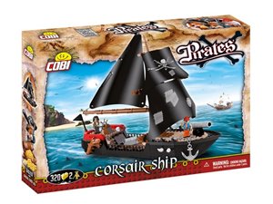 Cobi Pirates 6020 Corsair Ship 320 Kl.