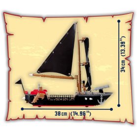 Cobi Pirates 6020 Corsair Ship 320 Kl.