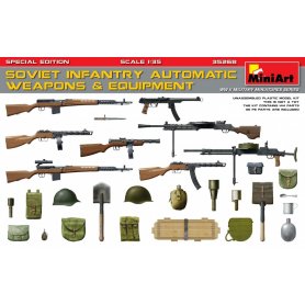 Mini Art 35268 Sov.Inf.Aut. weapons & equipment