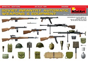 Mini Art 35268 Sov.Inf.Aut. weapons & equipment