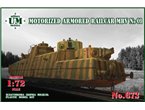 UMMT 1:72 Motorized armored railcar MBV 