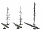 Woodland Scenics Drzewa liściaste od 4 do 6 cali / 44 sztuki