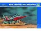 Trumpeter 1:72 North American F-107A ULTRA SABRE 