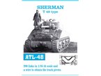 Friulmodel 1:35 Metal tracks T48 for M4 Sherman