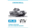Friulmodel 1:35 Metal tracks for Churchill