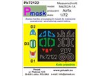 Pmask 1:72 Maski do Messerschmitt Me-262 A-1A dla Airfix